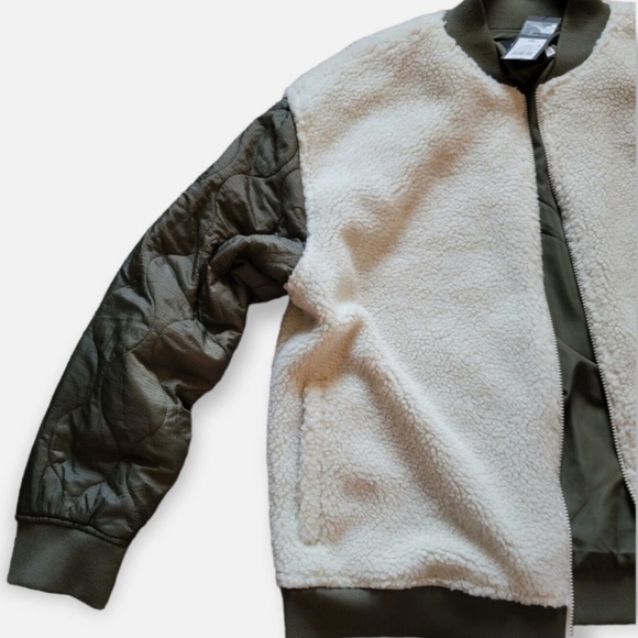 Original Use Sherpa Bomber Jacket unisex 2XL - Picture 7 of 8